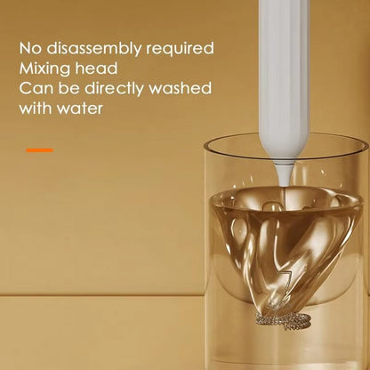 Electric milk frother charging portable egg beater beverage coffee machine handheld 3-speed jam cream machine kitchen blender