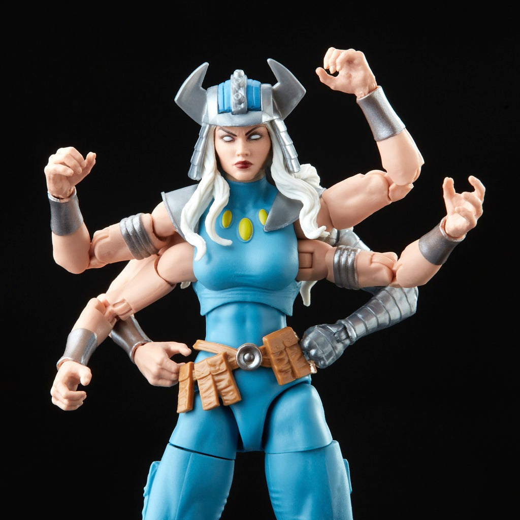 Boneco de Ação Marvel Legends Retro Wolverine Espiral Avalanche Longshot Dark Phoenix Multiple Man 6"