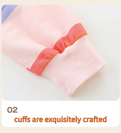 New Girls' Dress  Round Neck Children's Princess Dress Denim Fabric Toddler Kids Clothing 4-8Y