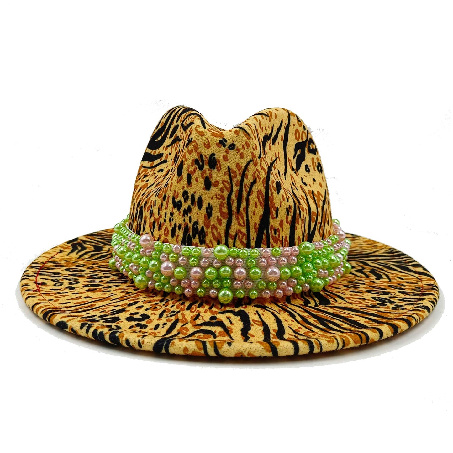 Fedora men's fedora neutral wide brim jazz hat feather belt autumn and winter british vintage panama hat