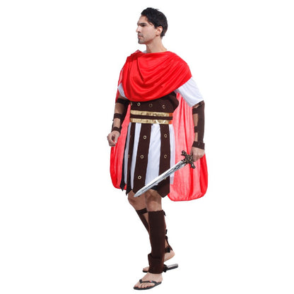 Adult Men's King Knight Suit Robe + Waist Cinching Cosplay / Stage Play / Photo Shoot / Martial Arts Themed Party