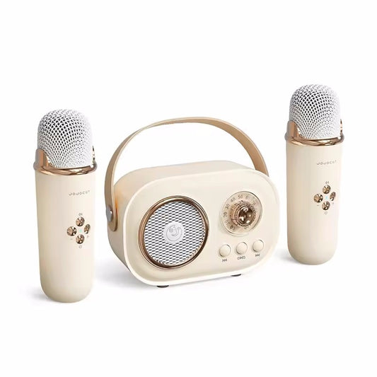 Karaoke Portable Wireless Bluetooth Speaker With Microphone Machine Radio FM Caixa De Som Mini Sound Box Music Small Column Mp3