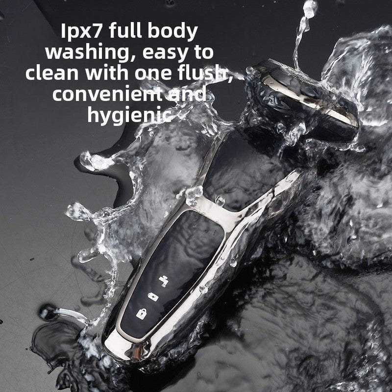 2025 New Digital Display Shaver Electric Razor Full-body Washing USB Charging Multi-functional Beard Razor