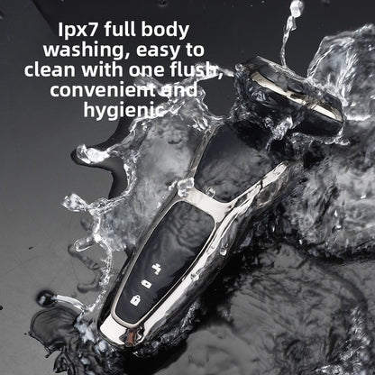 2025 New Digital Display Shaver Electric Razor Full-body Washing USB Charging Multi-functional Beard Razor