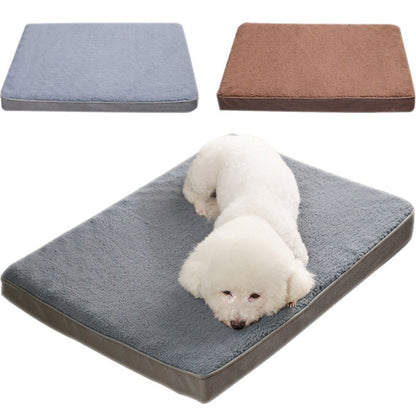 Tapete para Cama de Cachorro com Zíper Removível Colchão para Pets Tapete para Dormir Lavável para Cachorros Almofada para Animais de Estimação, Adequado Para o Inverno
