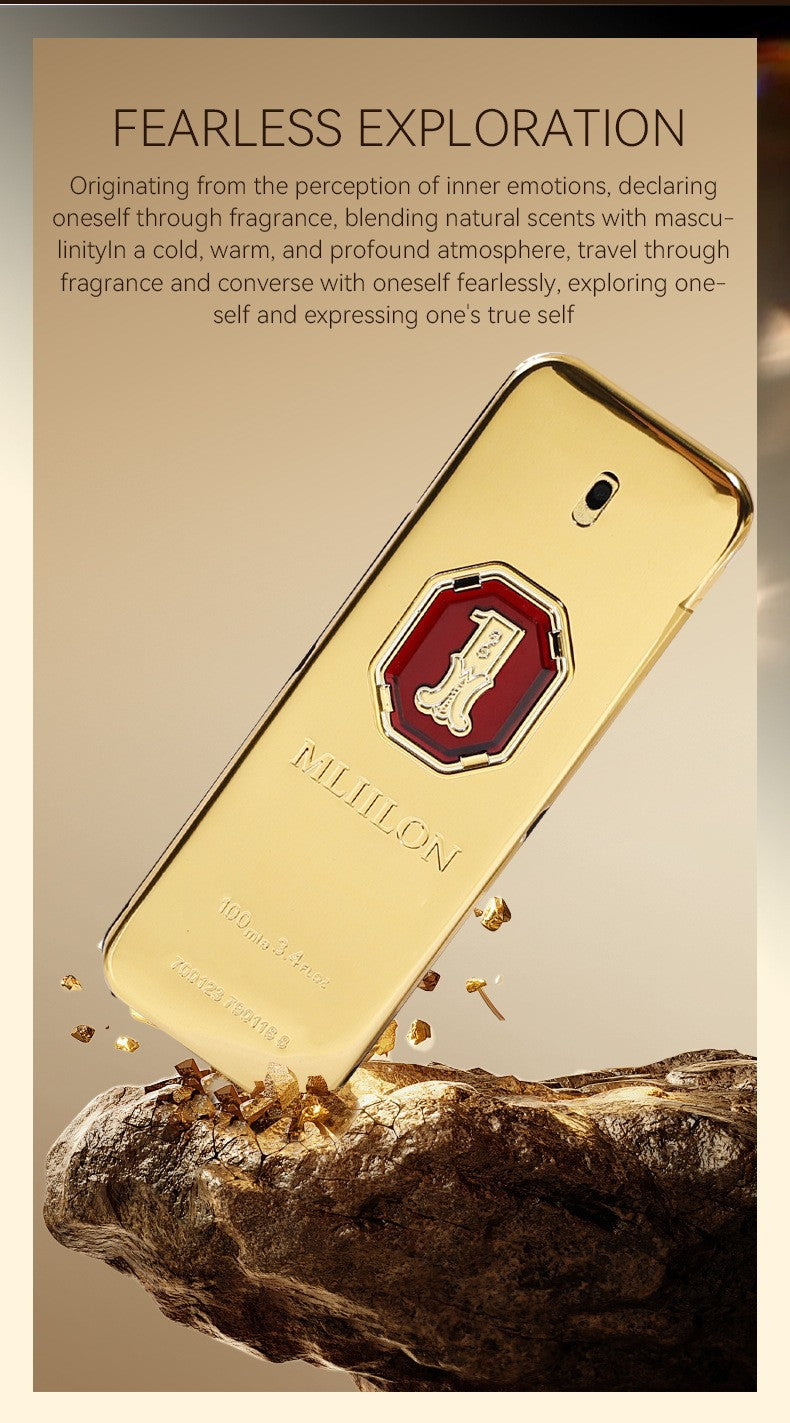 Toilette Spray Million Gentleman Vitality Confidence Cologne Perfume 100ml Bric Charm Perfume Brand Men's Pheromone Date Eau De