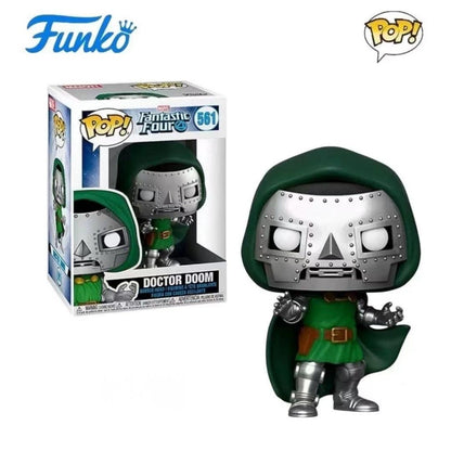 Mister Fantastic Action Figure Fantastic Four Series Anime Doctor Doom Invisible Woman Thing Model Doll Limited Edition Toy Gift