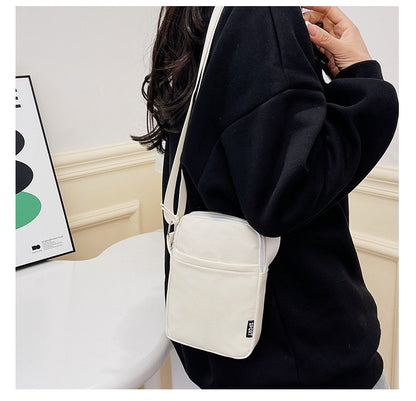 New Fashion Mobile Phone Bag Women's Messenger Bag All-match Mini Small Crossbody Bag Hanging Neck Coin Purse Vertical Handbag