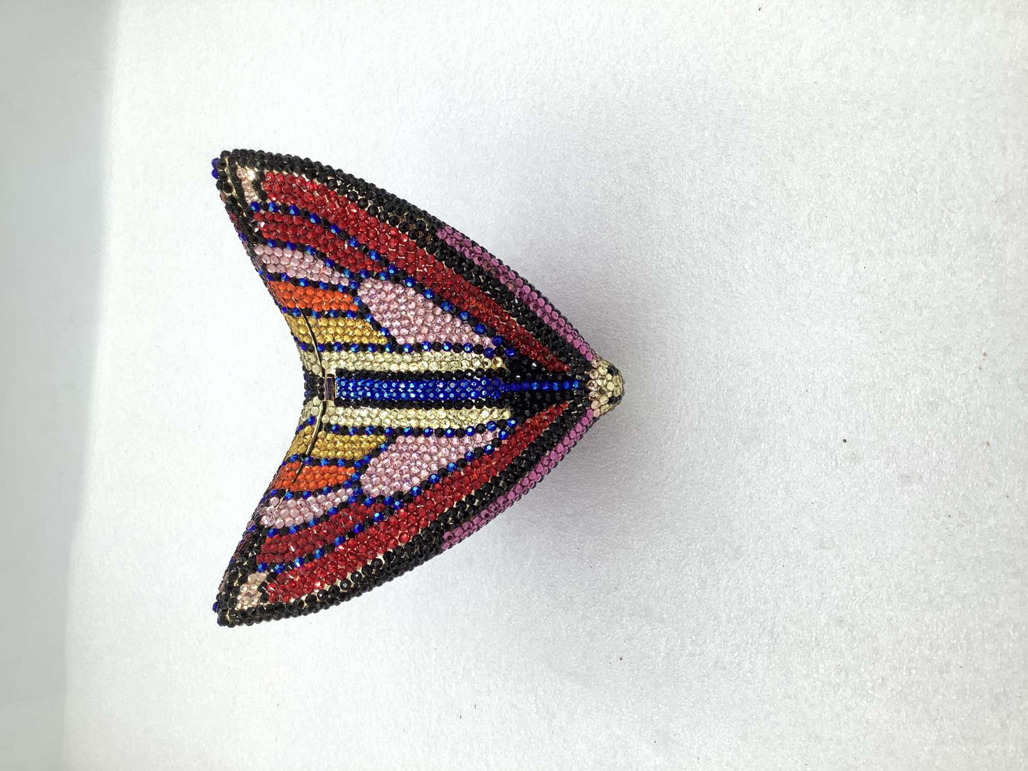 Women Butterfly Gems Evening Minaudiere Clutch Bags Women Crystals Purses and Handbags Bridal Wedding Purse Luxury Clutch Bag