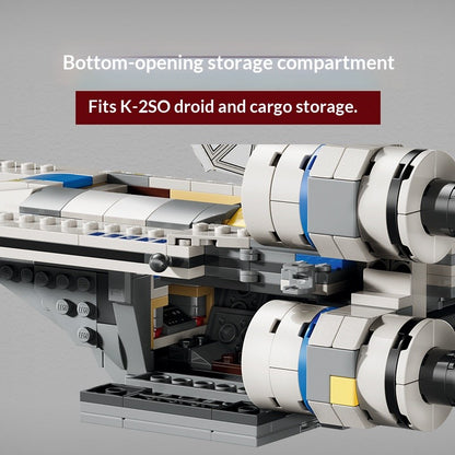 LEGO Building Blocks for Star Wars LG-75399U Wing Fighter, Boys' and Children's Toys, Birthday and Christmas Gifts