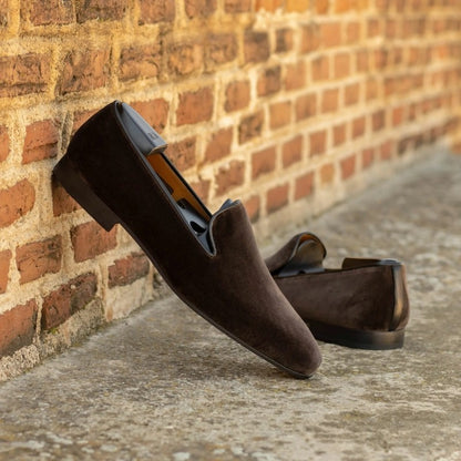 New In Red Bottom Shoes for Men Loafers Flock Solid Slip-On Party Men Dress Shoes Size 38-48 Free Shipping Men Shoes