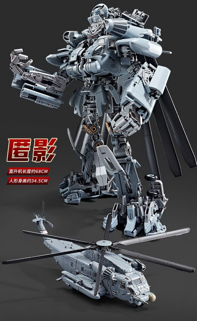 Deformation Robot Blackout M05 Helicopter Transformation Toys  Action Figure Model Gift