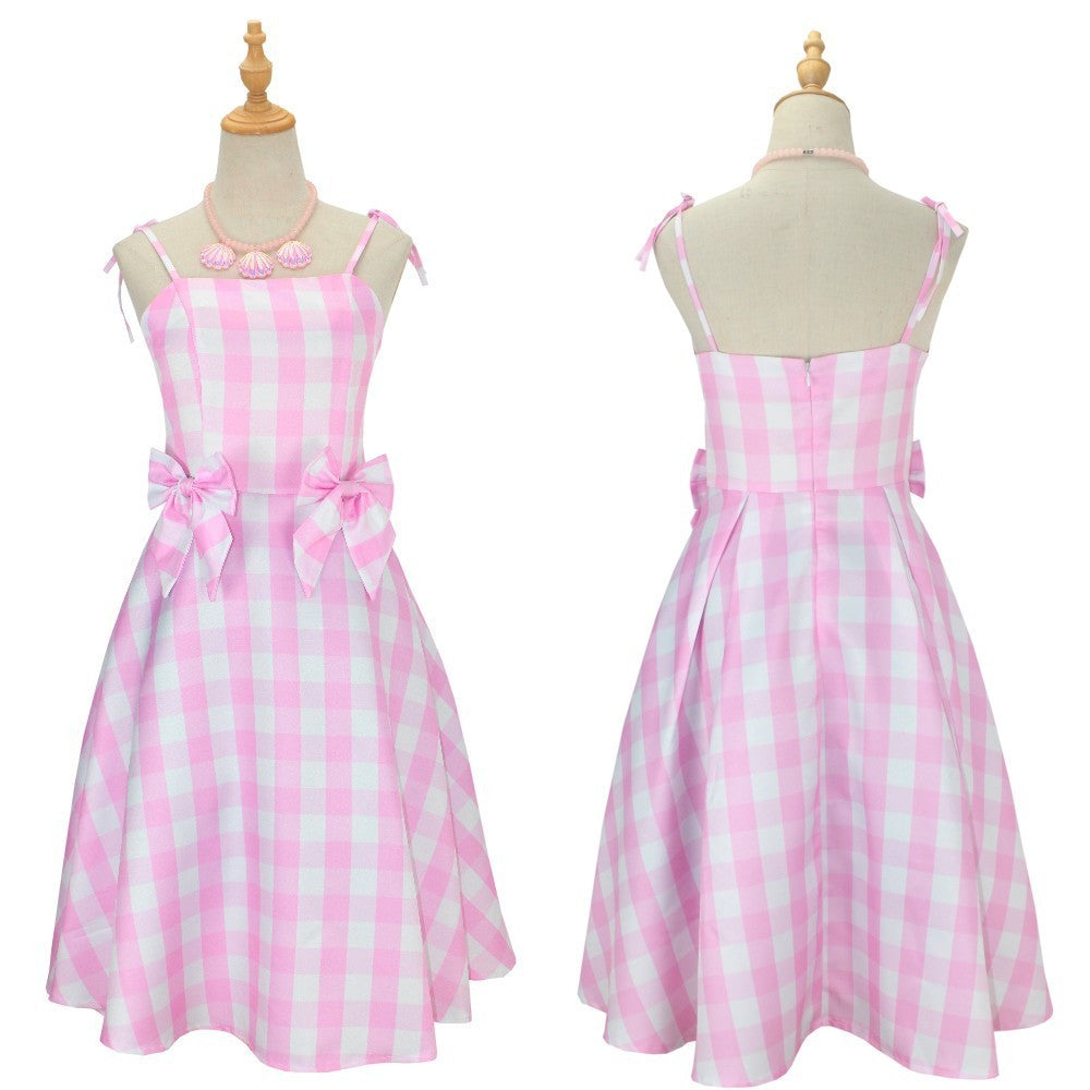 Costume De Cosplay Du Film Ken Pour Adulte, T-shirt Noir, Écharpe Rose, Ensemble Complet, Princesse, Ixde Carnaval D'Halloween