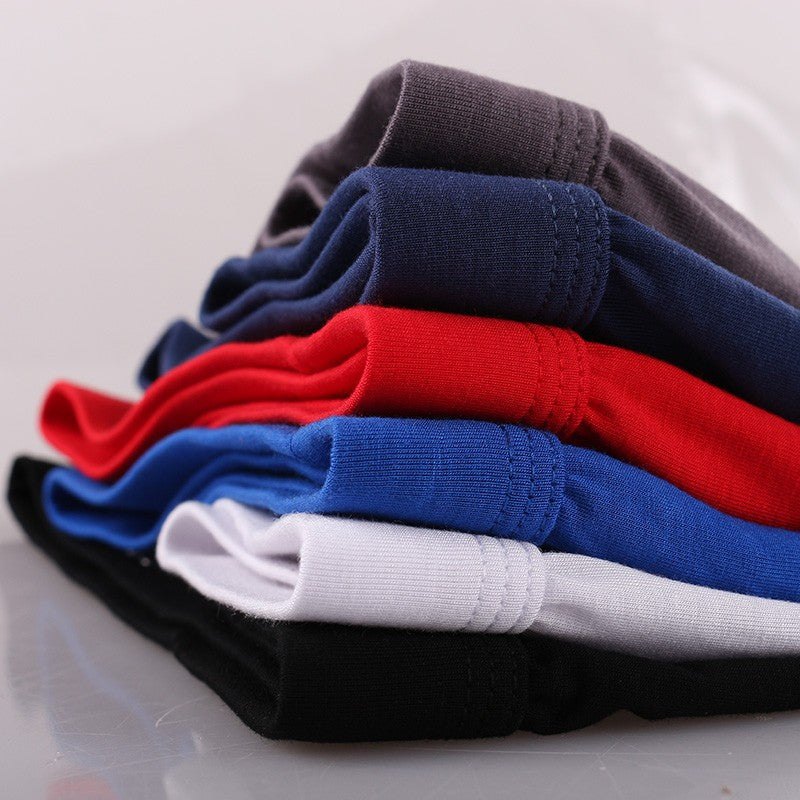 Men's Long Leg Boxer Briefs - Anti-Chafing, Breathable Modal Underwear, Quick-Dry Sports Compression Shorts for Running & Workou