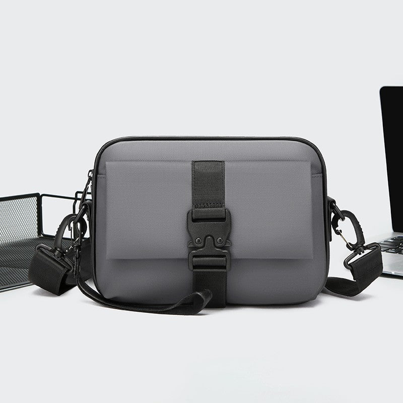 High Quality Soft PU Leather Men's Shoulder Bag Fashion Small Handbag Casual Male Day Clutch Bag