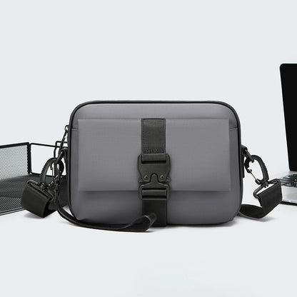 High Quality Soft PU Leather Men's Shoulder Bag Fashion Small Handbag Casual Male Day Clutch Bag