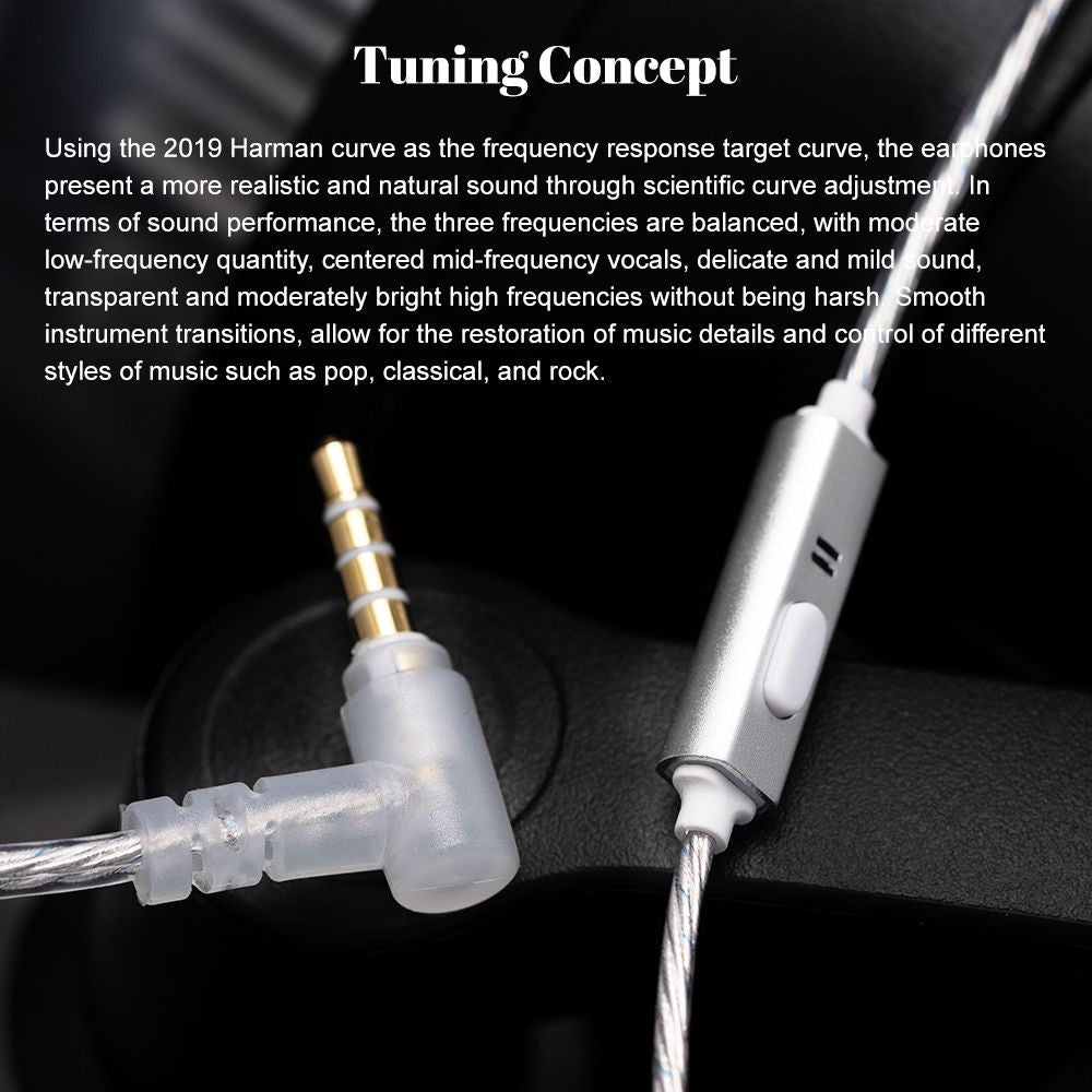 Celest Wyvern Pro 10mm LCP Driver In Ear Earphone Livestreaming Microphone Gaming Headset With Detachable 0.78 2Pin Cable
