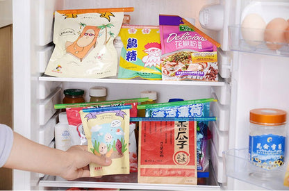 15Pcs/10Pcs Set Bag Clips Food Snack Bags Sealing Clips Seal Stick Food Preservation Sealer Reusable Kitchen Storege Organizer