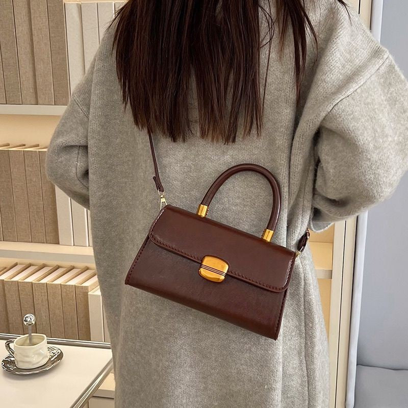 Fashion Solid Color Underarm Bags PU Leather Shoulder Bags for Women Design Luxury Small Handbag Female Subaxillary Clutches