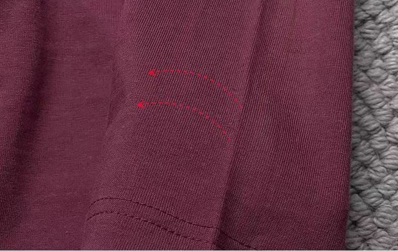 Cotton Solid Color Long-sleeved T-shirt Spring Autumn O-neck Bottoming Tops Men Women Purple Heavy Casual T-shirts for Couples