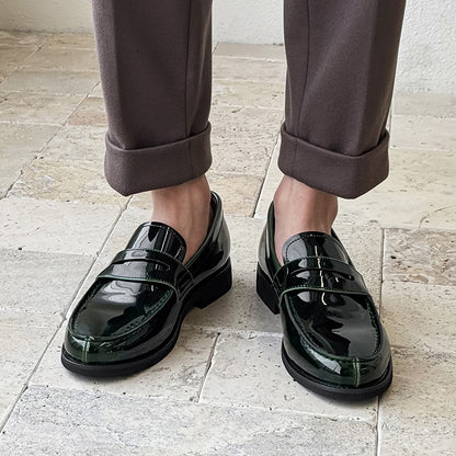 2025New Men Casual Oxford Shoes Genuine Leather Business Tooling Shoes Comfy High Quality Outdoor Antiskid Loafers Walking Shoes