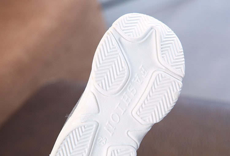 Autumn Winter Kids Sneakers Children Casual Shoes Slip-on Breathable Kids Socks Shoes Non-slip Snow Boots Boys Girls Sport Shoes