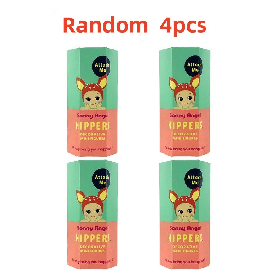Hot S Angel Blind Box Sonho Fofo Angel Hippers Série Mistério Caixa Minifigura Enfeite Boneca Presente de Natal para Crianças