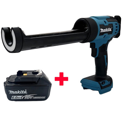Pistola Elétrica Makita para Cola de Vidro, Cola para Cimento, Cola Adesiva para Vidro, Ferramenta de Vedação, Portas e Janelas de Vidro sem Fio, Pistola de Enchimento de Costura
