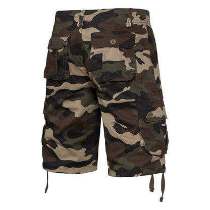 Loose camouflage beach five pants men's summer cotton thin section in the pants summer work casual shorts