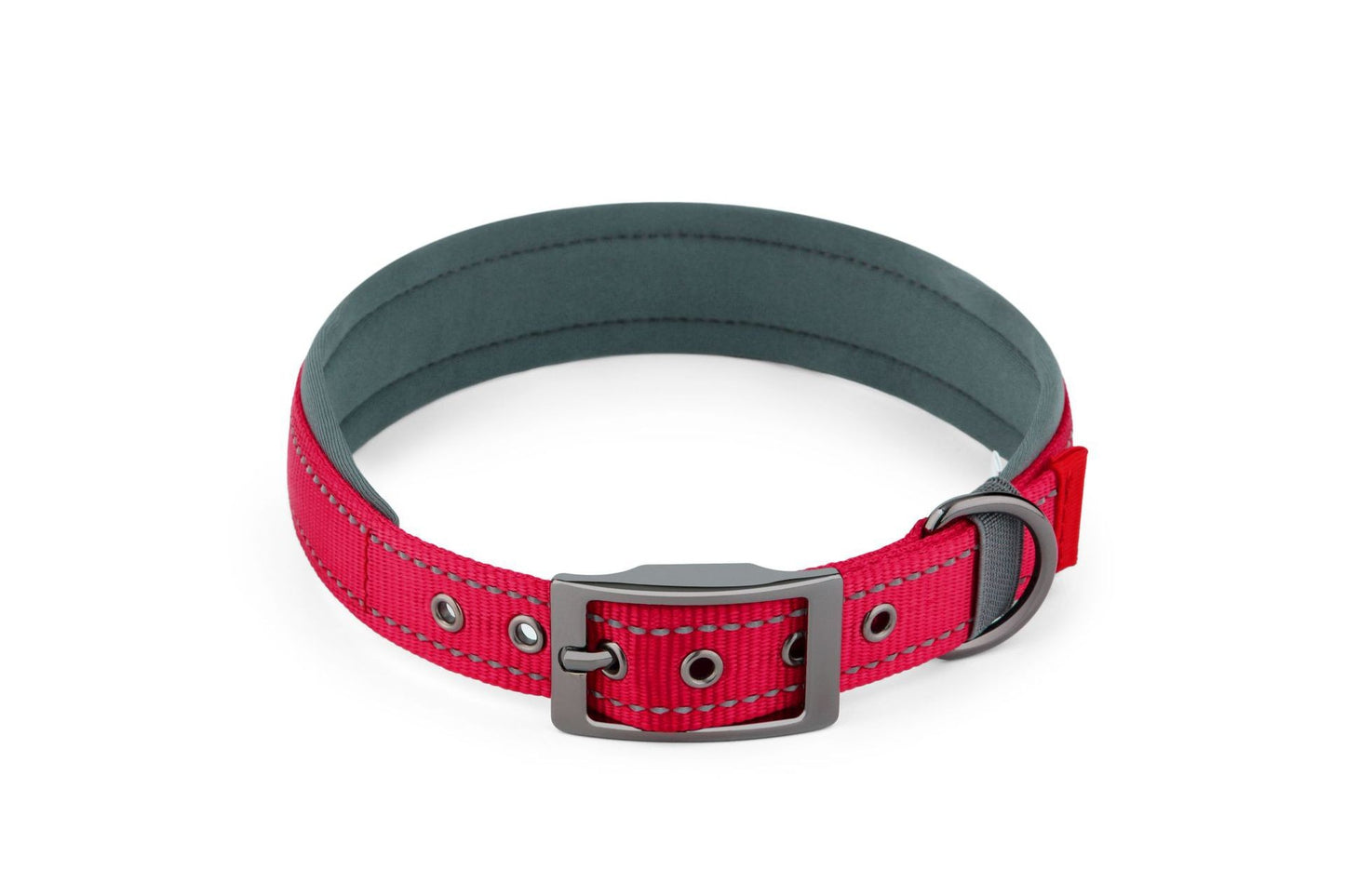 Coleira de cachorro para ambientes externos Fivela de metal Coleira de nylon respirável Coleira de pescoço de alta qualidade para cães de médio e grande porte