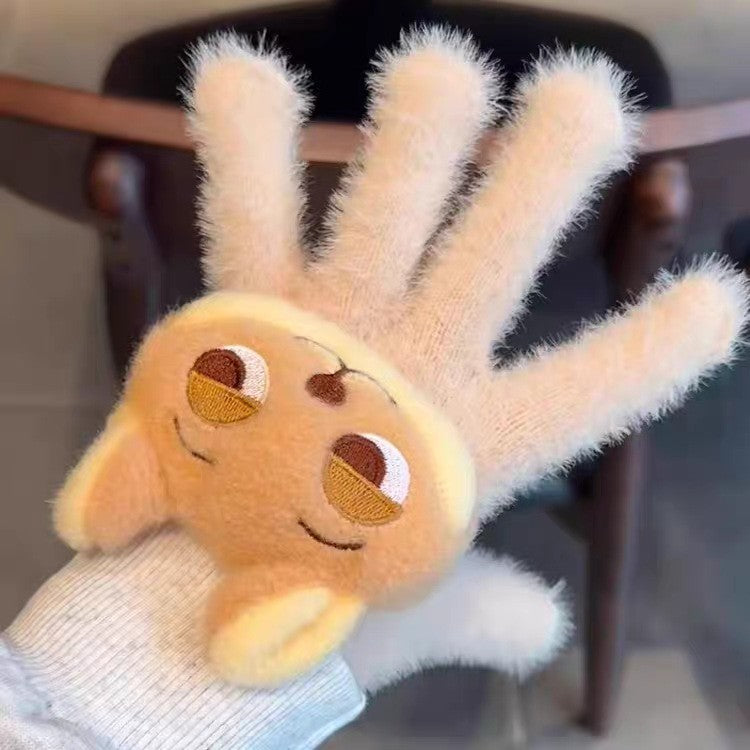 Zootopia Disney Luvas Casal Novo Kawaii Judy Nick Luvas Meninos Meninas Inverno Quente Luva Mulheres Homens Roupas Acessórios Presente