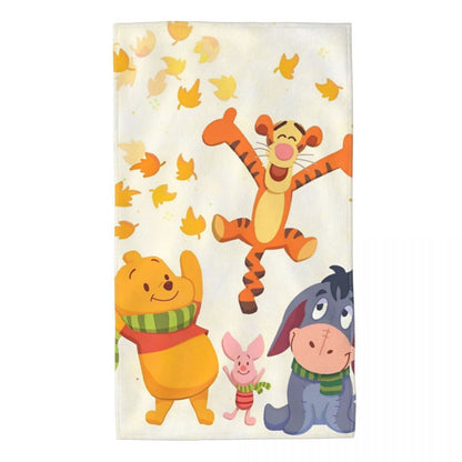 Winnie The Pooh Bear Piglet Merch Towel for Beach New Summer Microfiber Shower Towel No Sand Quick-Dry Surf Towels