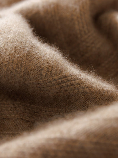 Men's Cashmere Sweater Autumn Winter  O-neck Long Sleeve Pullover  Casual Clothing 100% Merino Wool high-end Knitwear Top