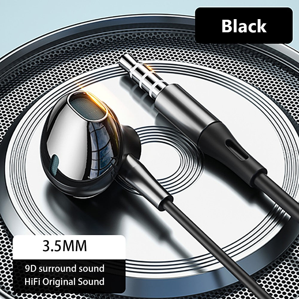 Fones de ouvido com fio USB tipo C 3,5 mm fones HiFi estéreo graves com controle de volume intra-auriculares para Samsung Galaxy iPhone Huawei Xiaomi