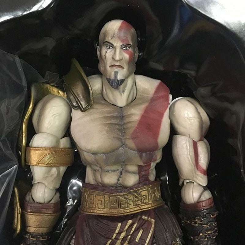 Play Arts Kai Boneco de Ação God of War Kratos Bonecos de Ação Modelo Colecionável Brinquedos Presentes Criativos Decoração de Quarto de Amigos Boneca