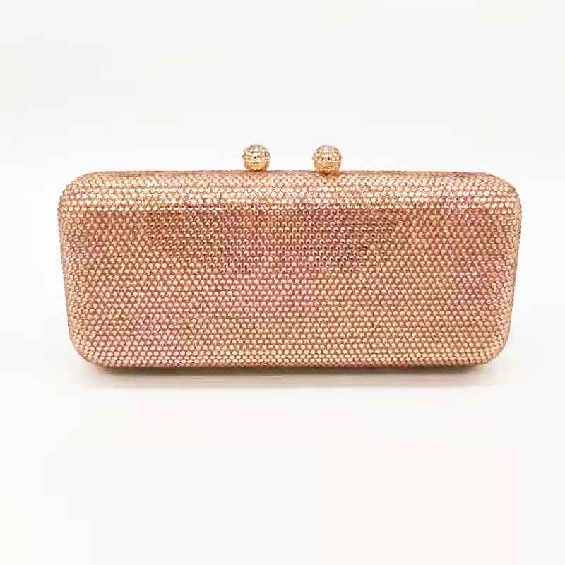 Wine Cheaper Crystal Rhinestones Women Evening Clutch Bag Bridal Wedding Clutches Party Dinner Prom Chain Shoulder Handbag Purse