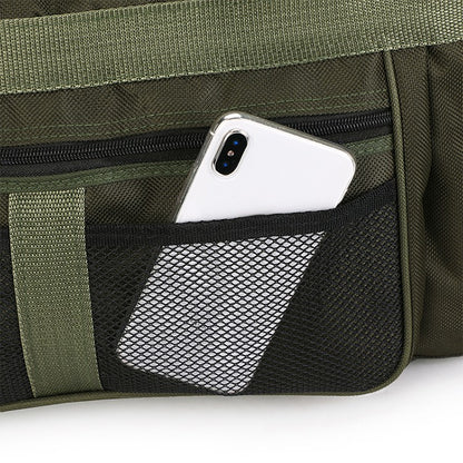 1 large capacity luggage storage bag, portable travel handbag, shoulder or crossbody, fitness bag