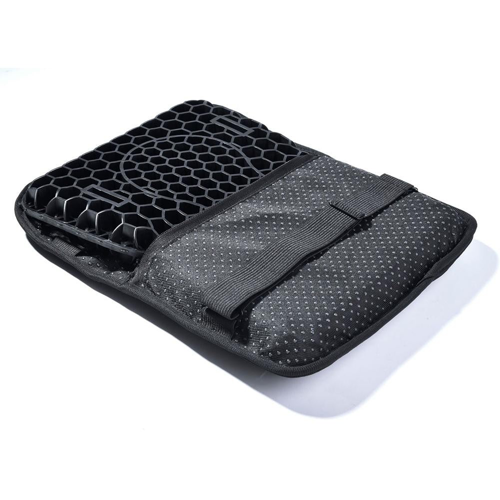 Capa de Banco Universal Antiderrapante para Alívio de Pressão Almofada de Assento de Moto Confortável Colmeia de Gel Acessórios para Moto