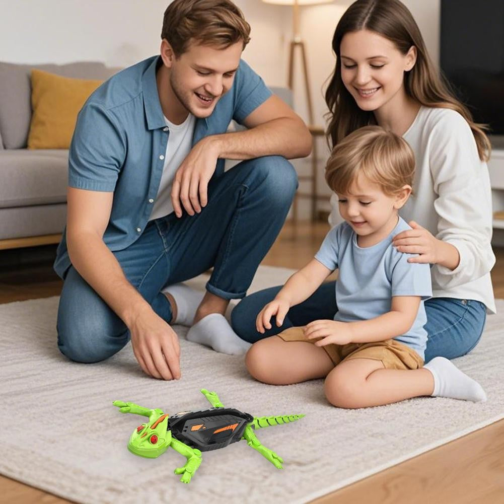 Robô de Brinquedo Lagarto Biomimético Realista RC Escalador de Parede Controle Remoto Gecko Que Escala Vidro e Paredes Lisas Decoração de Interiores de Carros