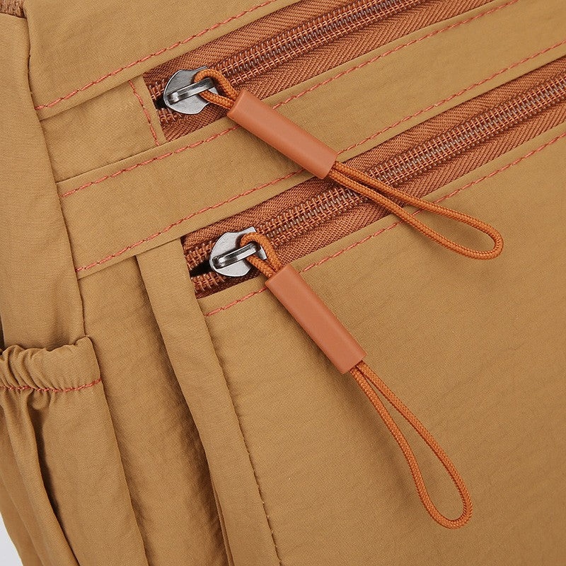 2025 Women's Crossbody Bag Lightweight Waterproof Nylon Shoulder Bag Multi-pocket Fashion Handbag for Women Casual Purse