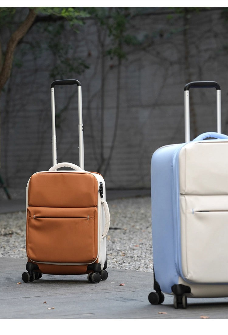 Mala de Viagem Feminina Leve Oxford Canvas 28 Polegadas Ultra-Leve Macia