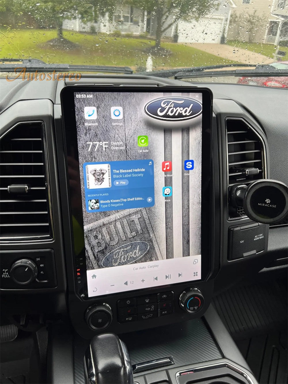 14.4 Inch Android 128G For Ford F150 F250 F350 2015-2021 Tesla Style Car GPS Navigation Multimedia Player Radio Tape Headunit HD