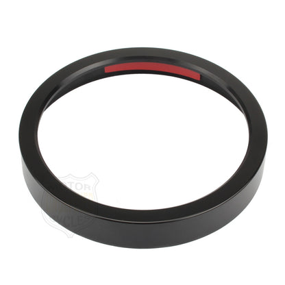 Motorcycle Speedometer Trim Bezel Trim Ring Aluminum For Harley Sportster 883 1200 Dyna Street Bob Low Rider Black/Chrome