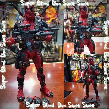 Em estoque NECA X-Men Deadpool Boneco de Ação Em Estoque Super Herói Deadpool Boneco Modelo Colecionável Ultimate Presente de Aniversário para menino