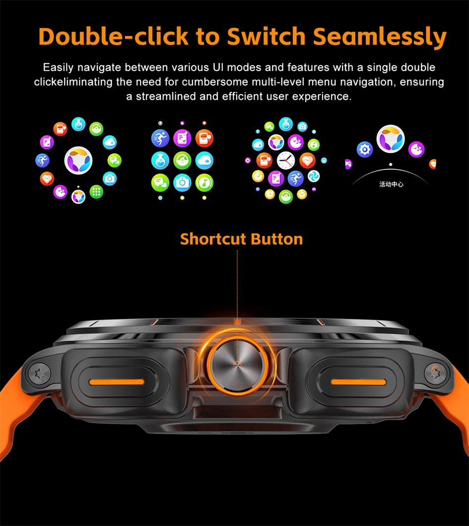 Chamada Bluetooth IP68 à Prova D'Água 2025 Novo Smartwatch 2 em 1 Atualizado com Fones de Ouvido Bluetooth TWS Para Homens e Mulheres Smartwatch Esportivo