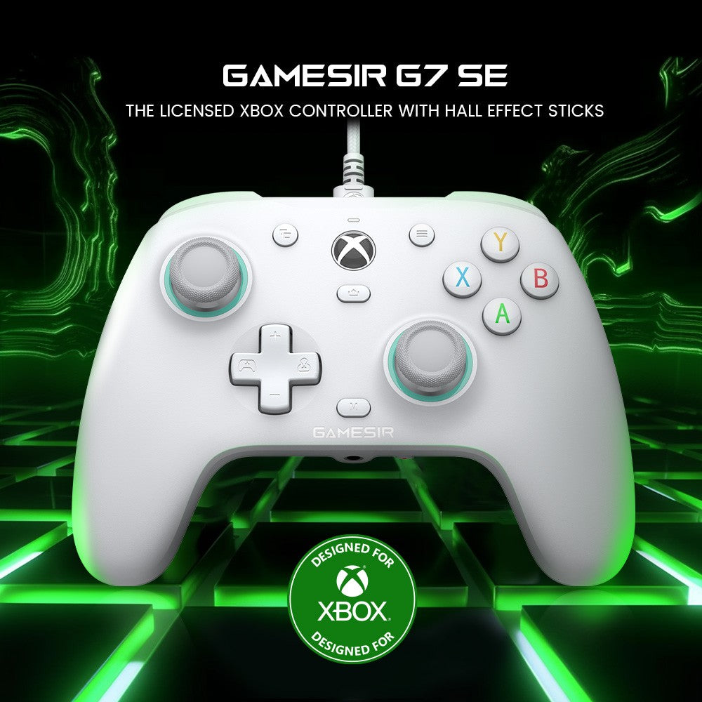 GameSir G7 SE -  Xbox Gaming Controller Wired Gamepad with Hall Effect Sticks for Xbox Series X/ Xbox One