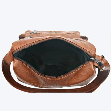Neutral style rectangular bag for men and women, crossbody bag with large capacity, casual and fashionable single shoulder bag
