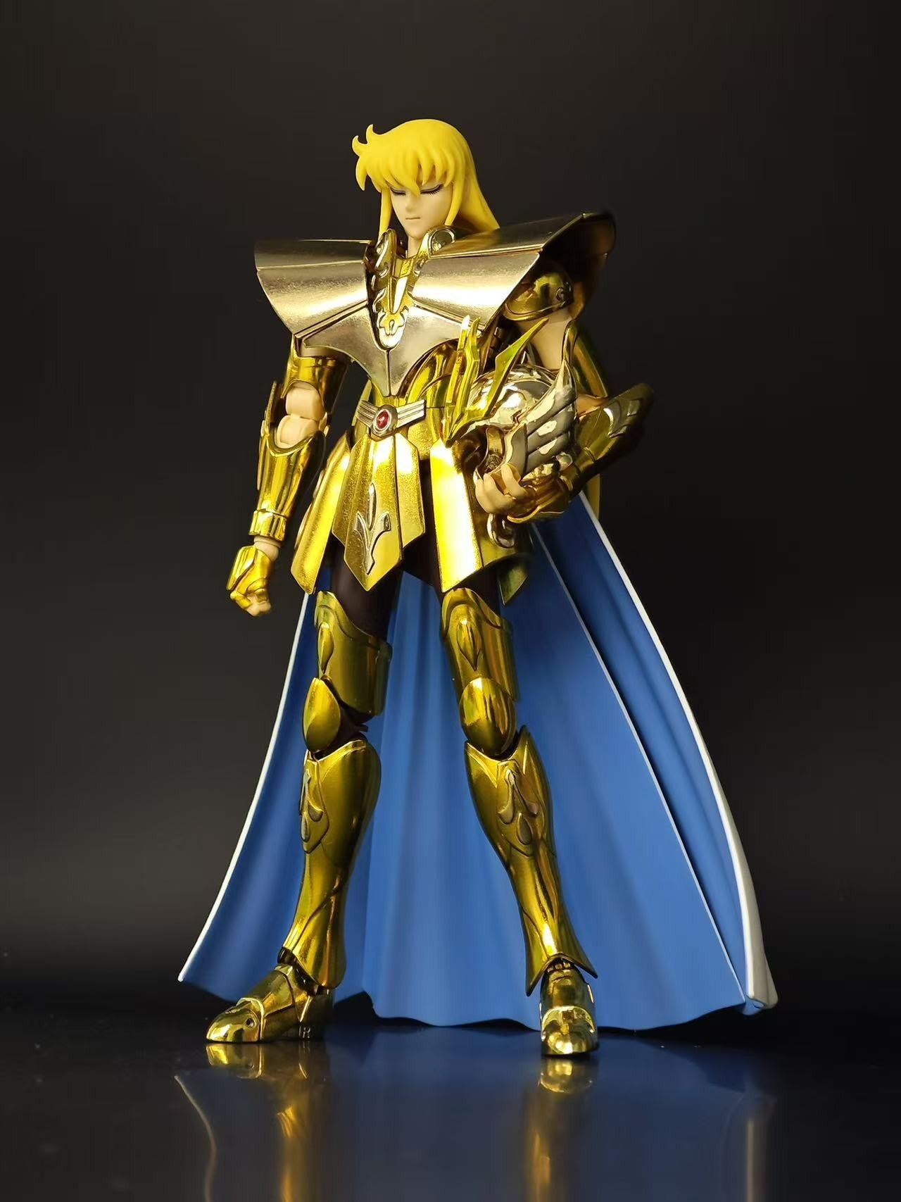 In Stock Reissue CS Chuanshen Saint Seiya Virgo Shaka Normal Color Saint Cloth Myth EX Anime Action Figure Collectible Model Toy