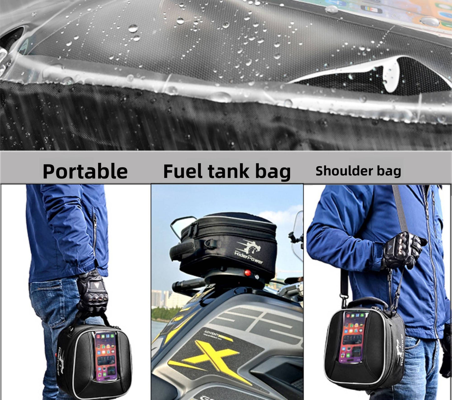Tank Bag For KOVE 800X Rally Pro Super Adventure Quick Lock Navigation Bags Backpack Waterproof Luggage Top Case Motorcycle Bag