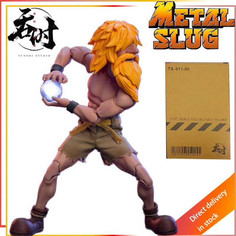 TUNSHI STUDIO Original Metal Slug Series Boneca de Pano de 6 polegadas Leona Clara Ralph Action Figura de Mobilidade Articulada Modelo de Brinquedos Presentes